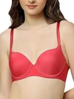 Triumph International Women's Polyamide Padded|Underwire|122I087 T-Shirt Bra With Adjustable Straps|Pack Of 1