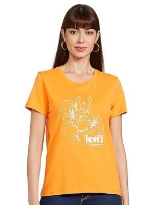 Levi's Women's Regular Fit Brand Logo T-Shirt