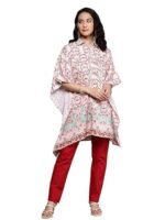 Aarke Ritu Kumar Ecru Printed Kaftan Top