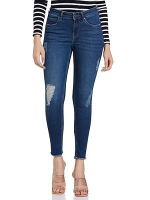 Women's Regular Fit Jeans Original Denim Blue